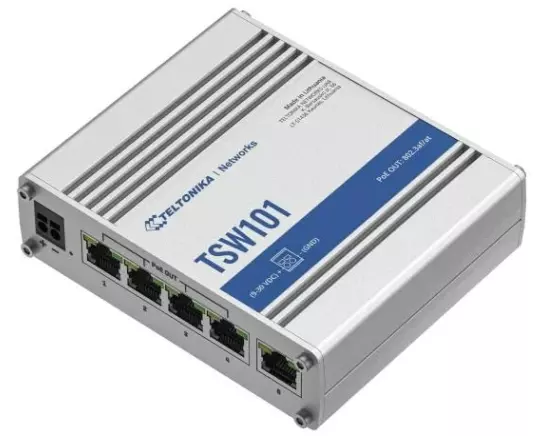 Teltonika PoE+ Switch TSW101 5 Port
