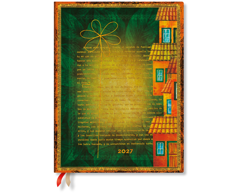 PAPERBLANKS Agenda Einsamkeit 2027 DD1816-3 1T/1S TAG Ultra HC DE 18x23cm