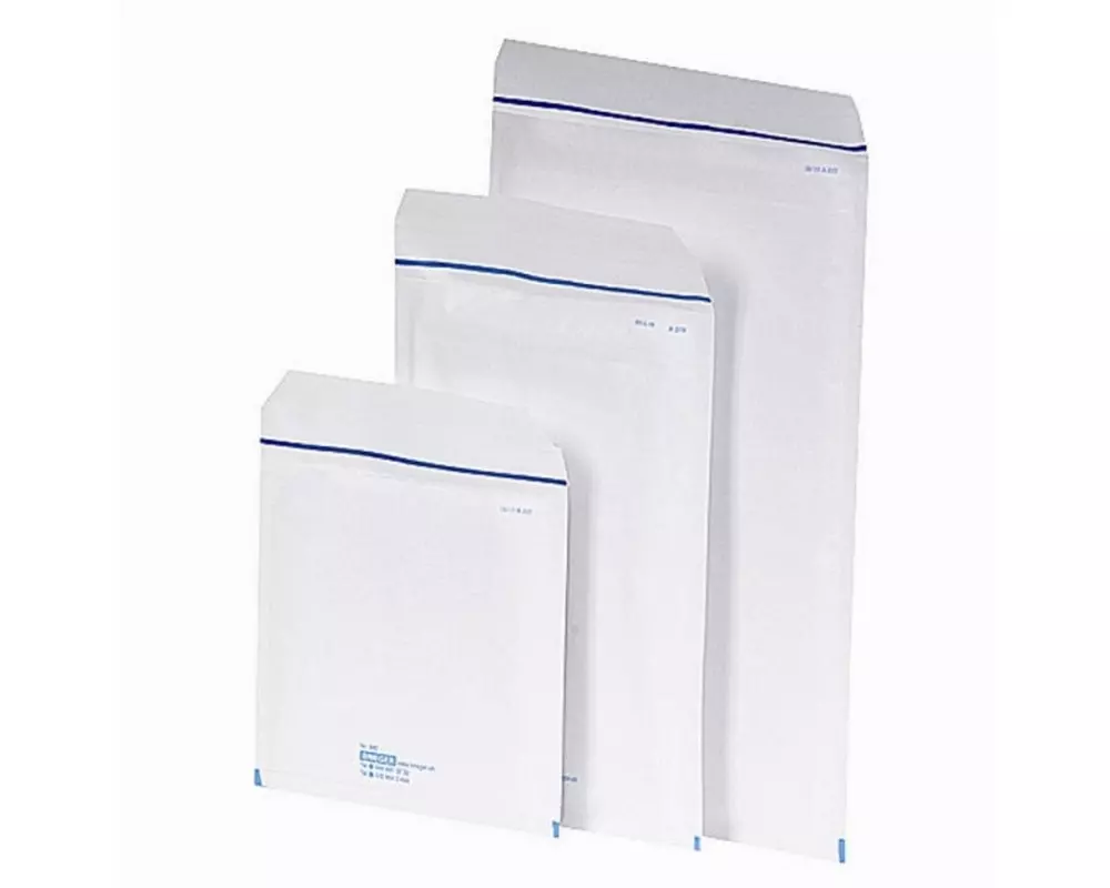 Brieger Luftpolstertasche 34 x 22.5 mm, Weiss