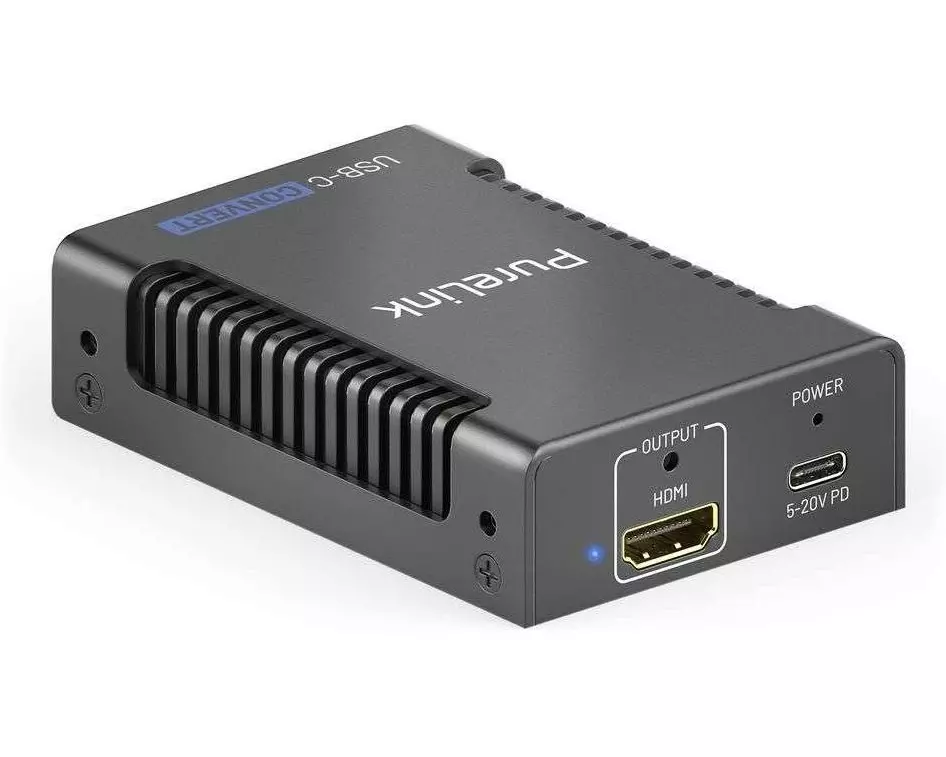 PureLink PureTools PT-C-CPDHD-18G USB-C auf HDMI 2.0 Konverter 18 Gbps
