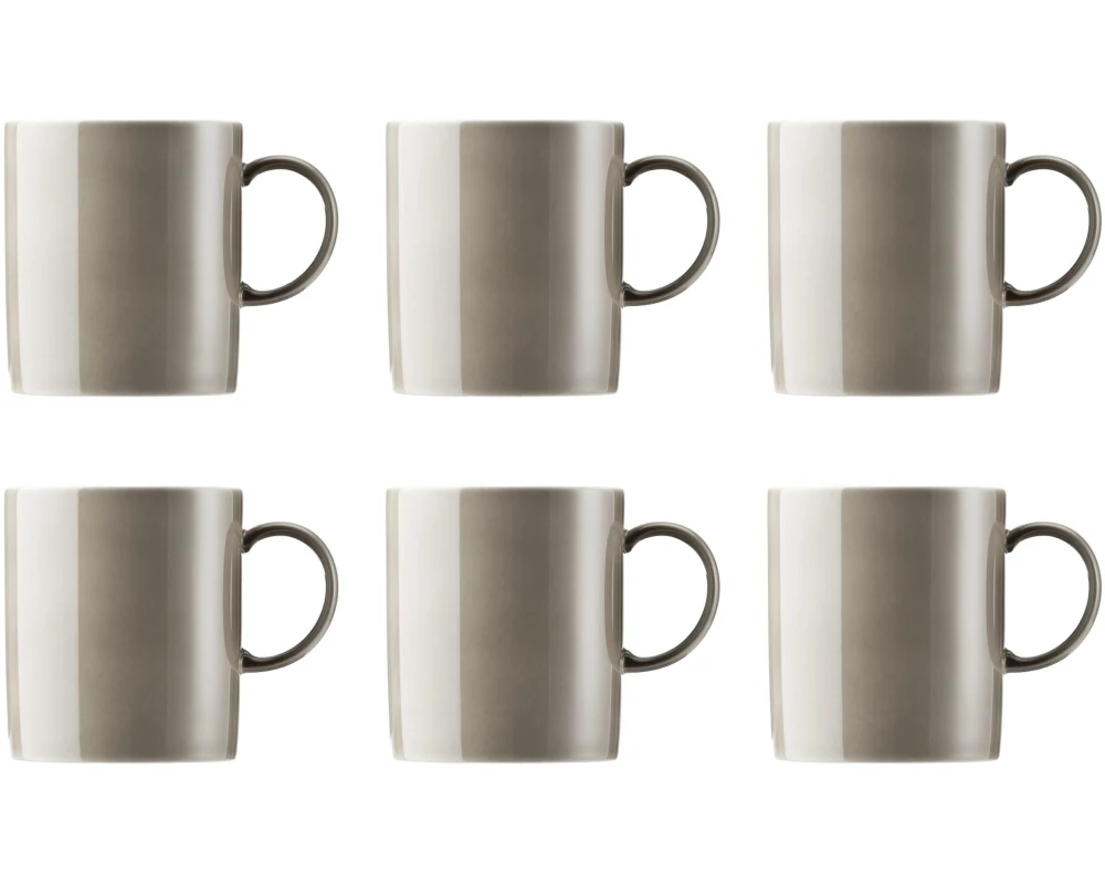 THOMAS Kaffeebecher Sunny Day 300 ml, 6 Stück, Grau