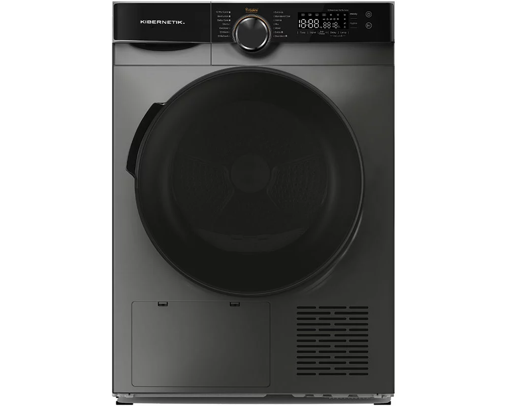 Kibernetik FLTR514 FusionLine Wärmepumpentrockner 9kg C Klasse Titan