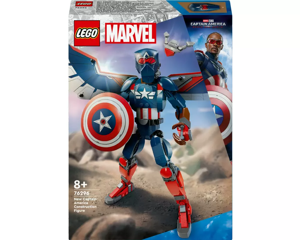 LEGO® New Captain America Baufigur 76296