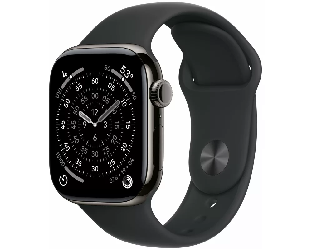 Apple Watch Series 11 42 mm LTE Slate Titanium Black Sport M/L