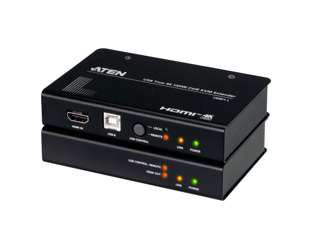 ATEN CE801 USB True 4K HDMI Cat 6 KVM Extender