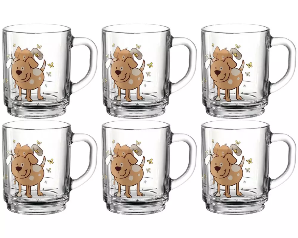 Montana Teetasse Kids 250 ml, 6 Stück, Transparent