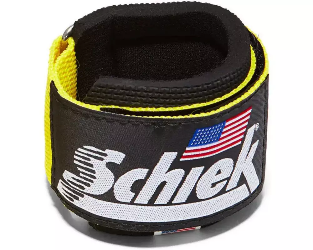 Schiek Sports Handgelenkstützen Neongelb