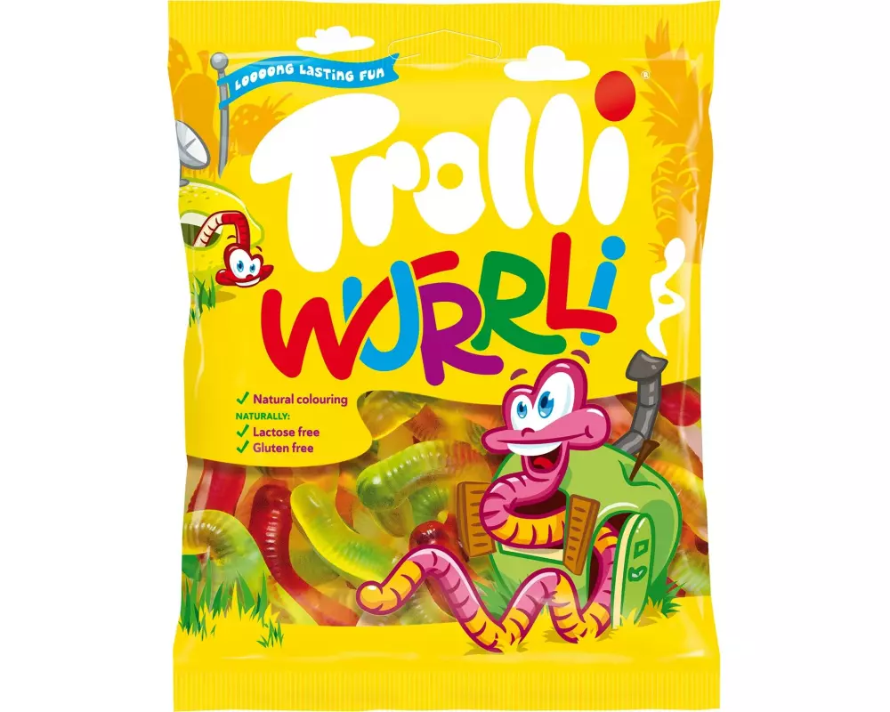 Trolli Gummibonbons Wurrli 100 g