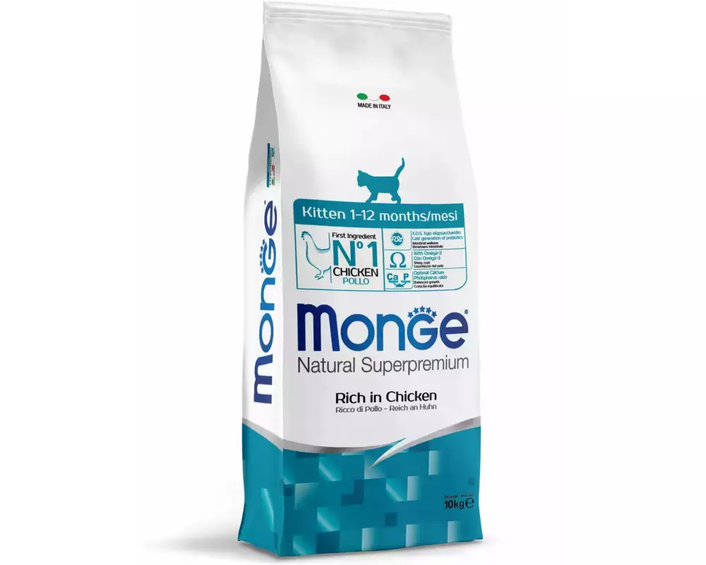 Monge Trockenfutter Katze Kitten Huhn 10 kg