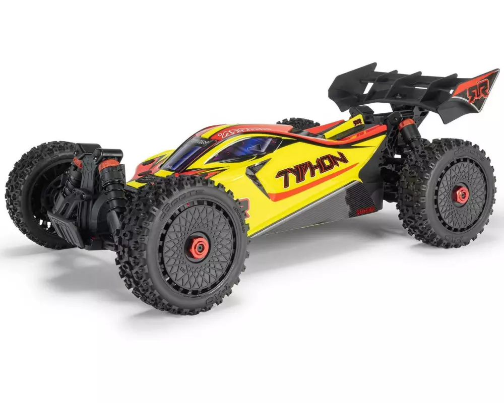 Arrma Buggy Typhon MEGA 665, Gelb 1:8, ARTR