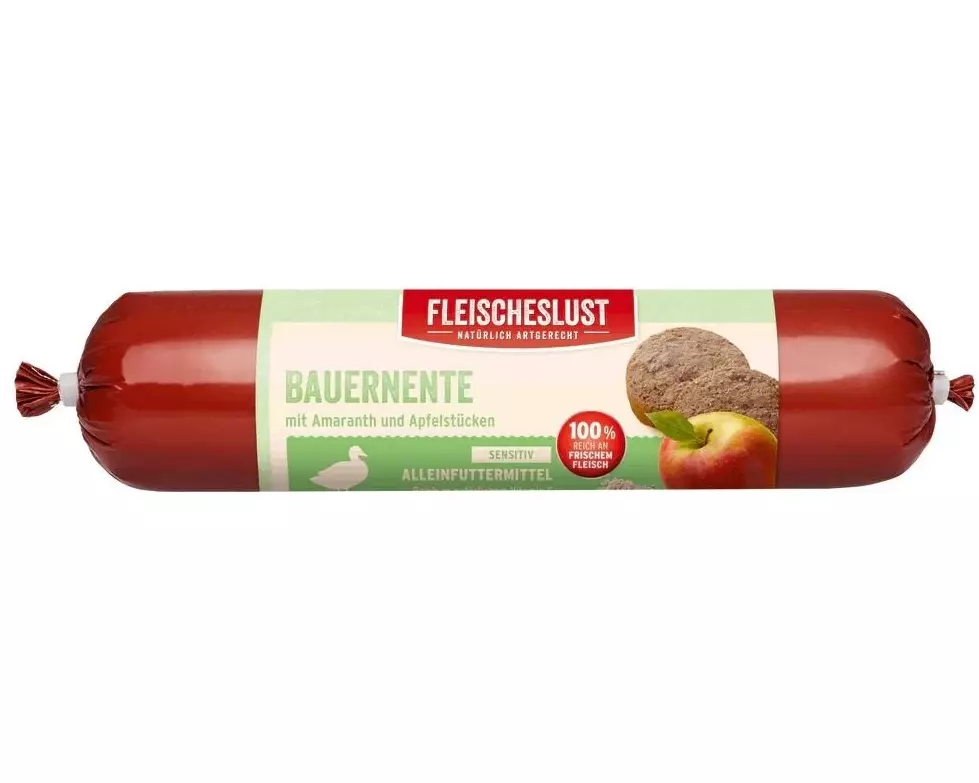 Fleischeslust Nassfutter Single Protein Bauernente, 400 g