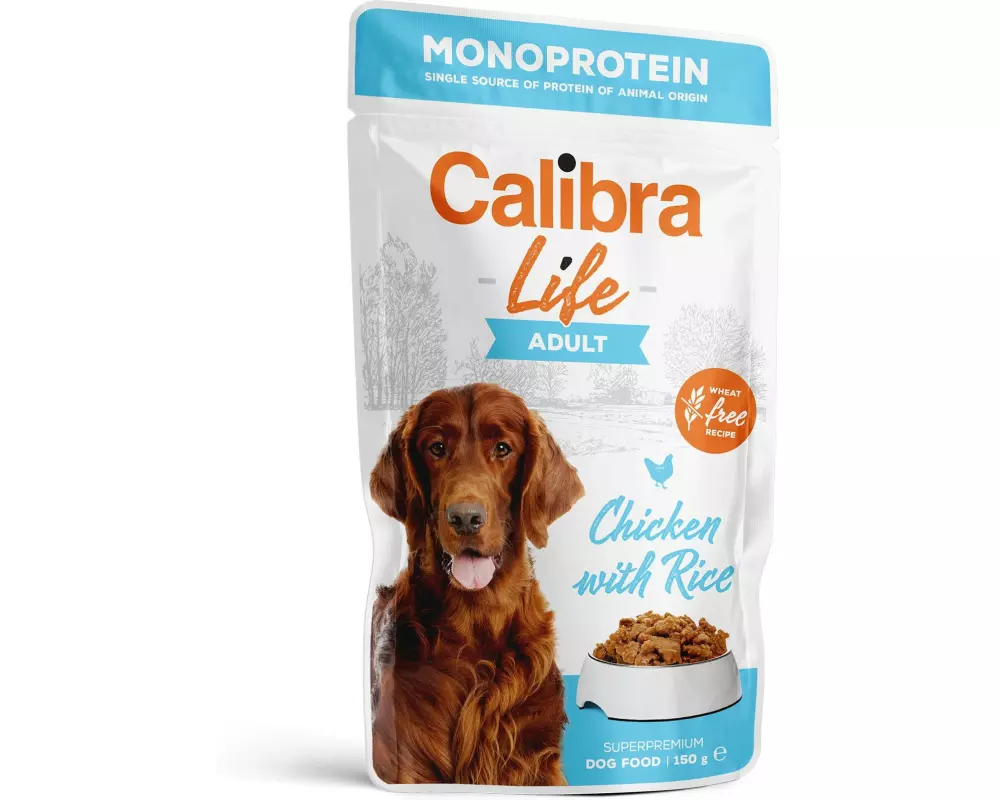 Calibra Nassfutter Life Adult Huhn 10 x 150 g