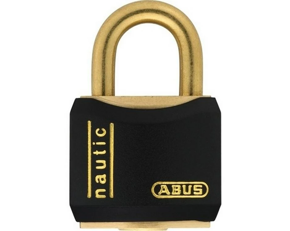 Abus T84 MB Nautic Schwarz Kunststoff/Messing