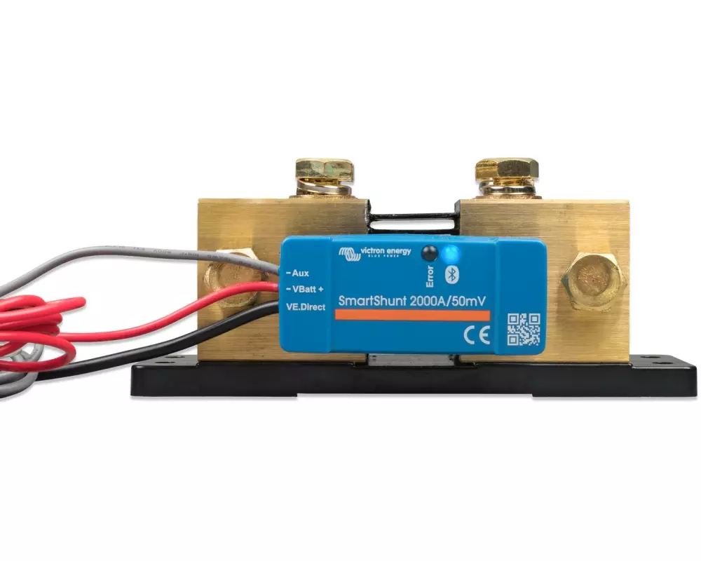 Victron Smart Shunt 2000A/50mV – IP65 Batteriemonitor bis 2000A
