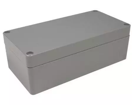 Velleman Gehäuse G368, 160x80x55mm Dunkelgrau