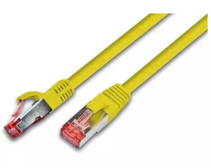 Wirewin Patchkabel RJ-45 - RJ-45, Cat 5e, F/UTP, 0.5 m, Gelb