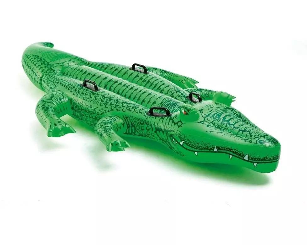 Intex Schwimmtiere Giant Gator Ride-On