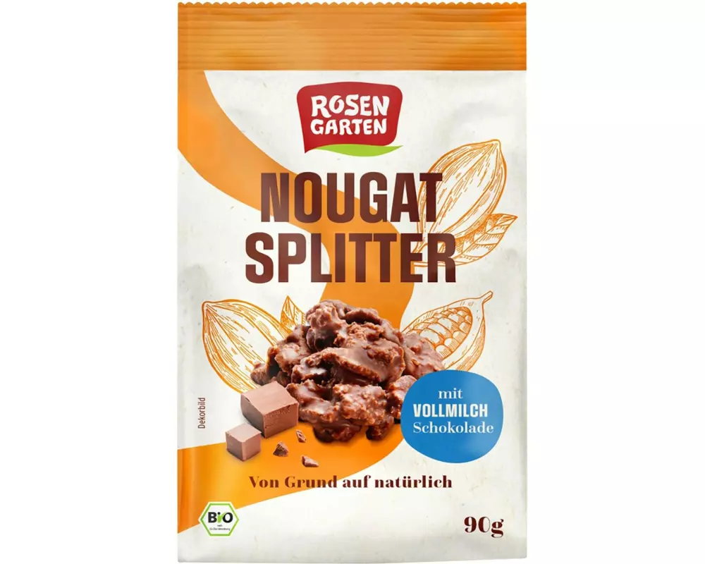 Rosengarten Nougat-Splitter 90 g