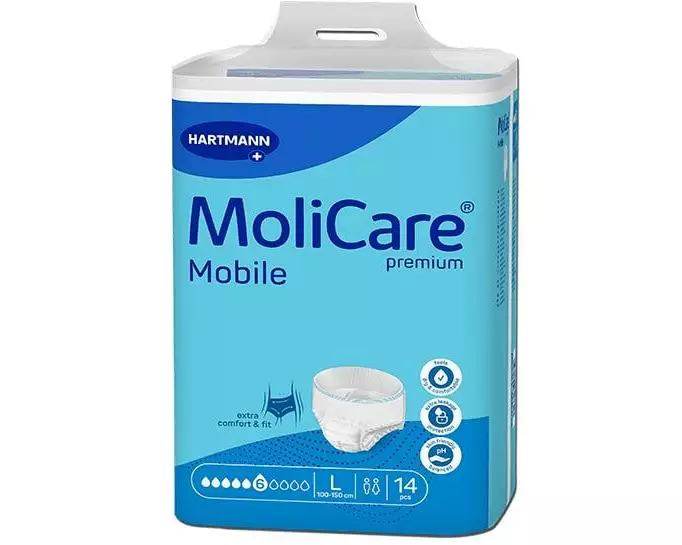 MoliCare Inkontinenz Einlagen Mobile 6 L 14 Stück