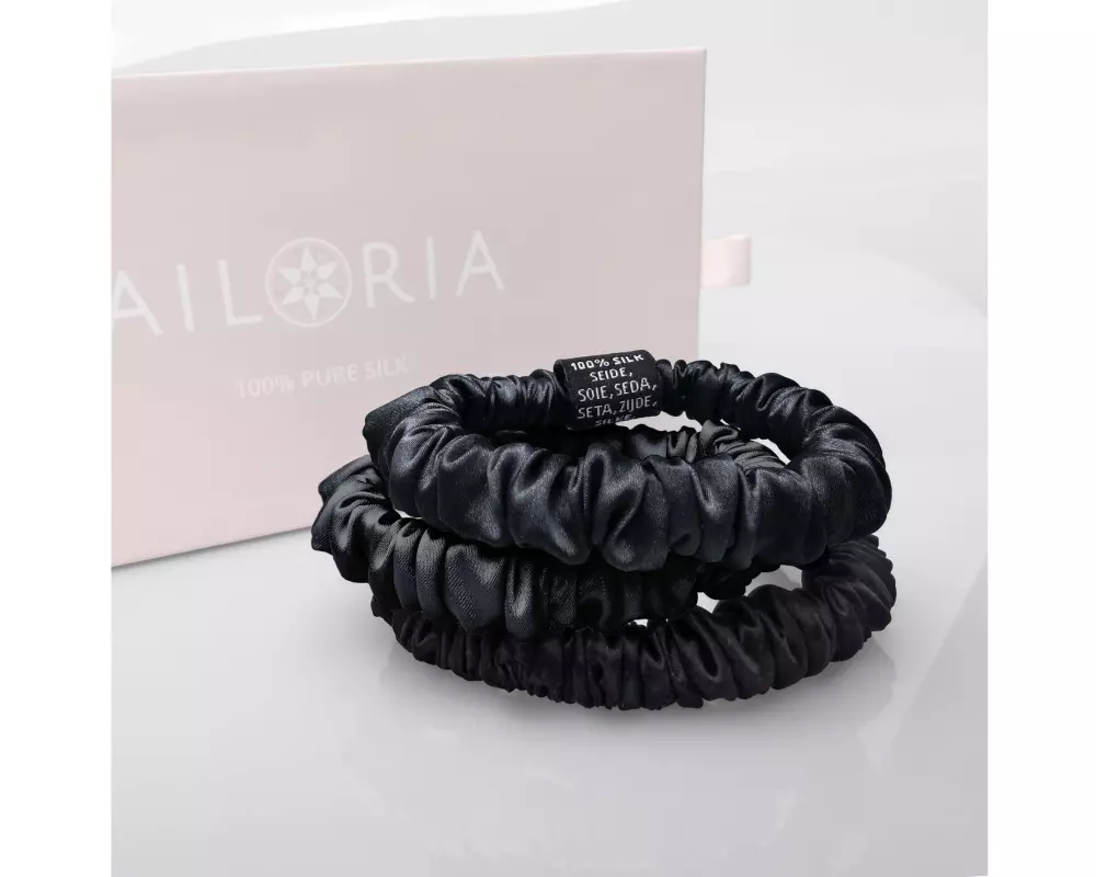 Ailoria DOUX Set 3 Scrunchies S aus Seide