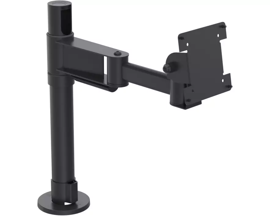 Ergonomic Solutions SpacePole POS SPV1106-FX-02 POS-System-Zubehör POS-Halterung Schwarz Metall 75 x 75 mm 100 x 100 mm