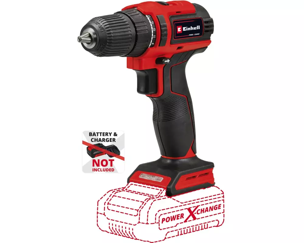 Einhell Akku-Bohrschrauber TE-CD 18/40 Li BL – Solo