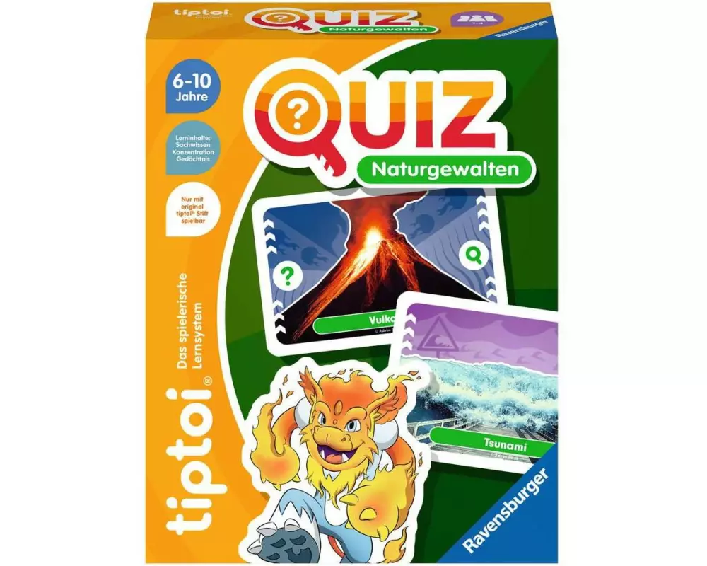 tiptoi Spiel Quiz Naturgewalten