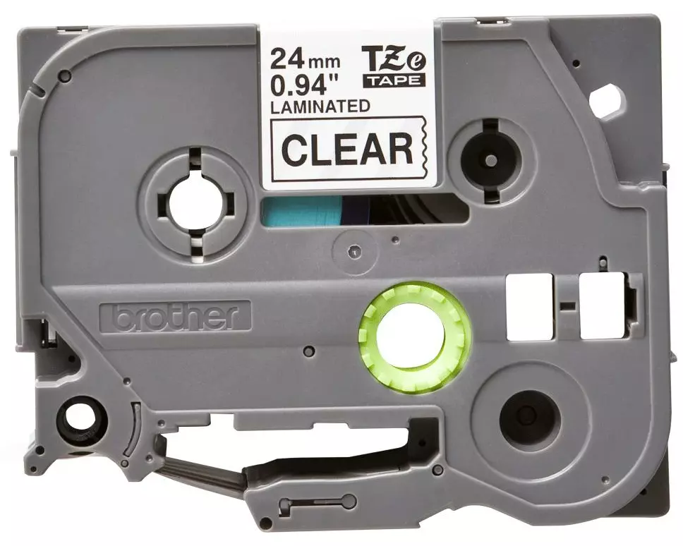 Brother Beschriftungsband TZe-151 Schwarz auf Transparent