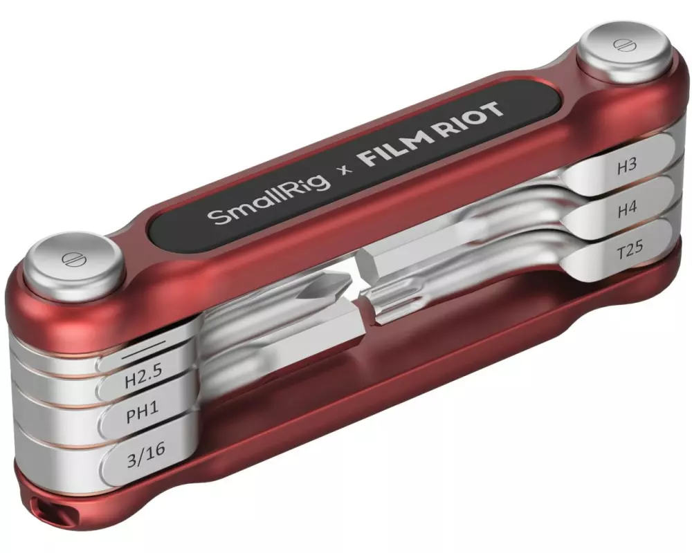 Smallrig 7-in-1-Klappschlüsselsatz Rot