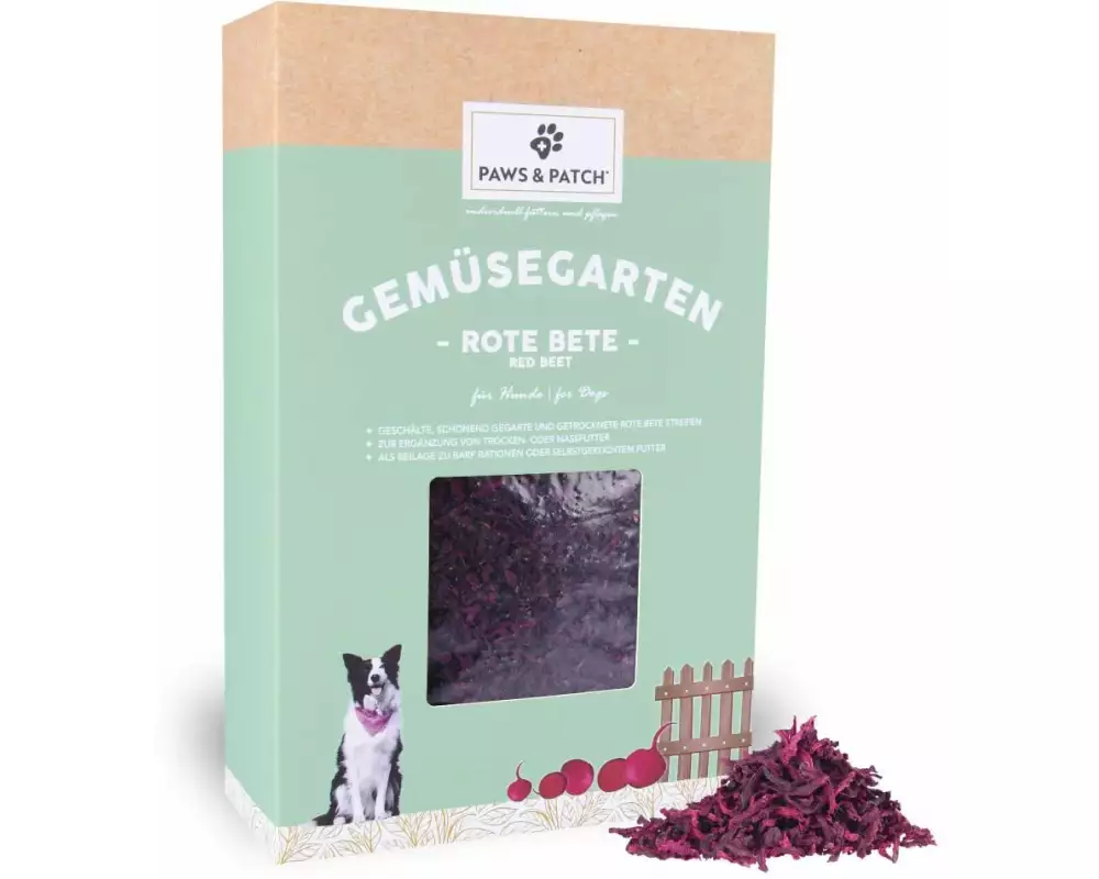 Paws & Patch Hunde-Nahrungsergänzung Rote Bete Streifen 800 g