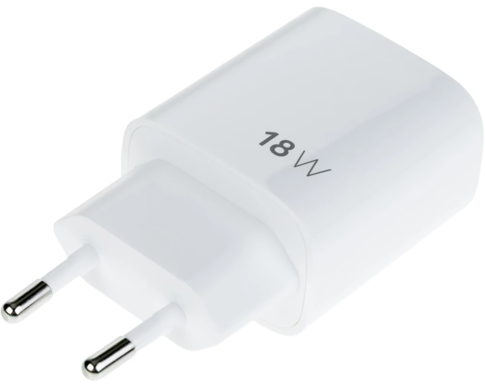 Nize USB-Wandladegerät Single 1A 18 W, Weiss