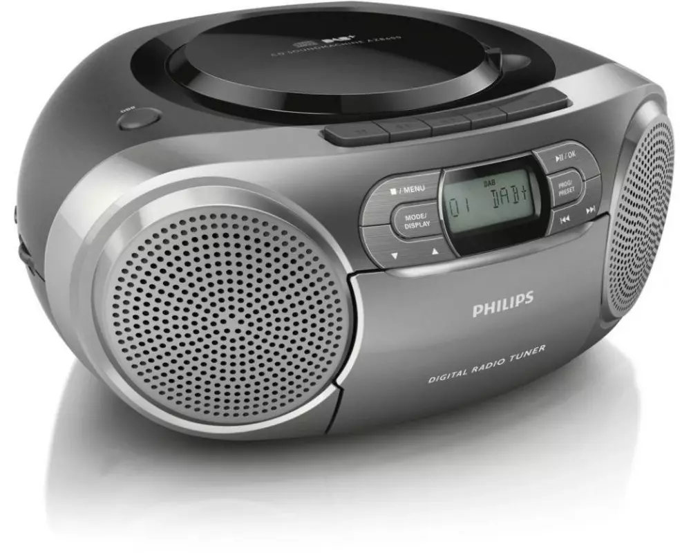 Philips Radio/CD-Player AZB600 Anthrazit