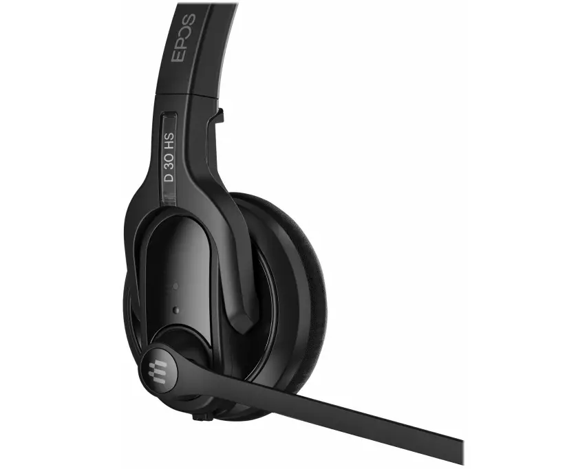 EPOS SENNHEISER IMPACT D 30, Phone Stereo, DECT headset, for desk phones, with basic Ultra Noise Canceling headband, and earhook