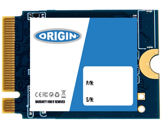 Origin Storage OTLC1TB3DNVME4M.2/30 Internes Solid State Drive 1 TB M.2 PCI Express 4.0 NVMe TLC