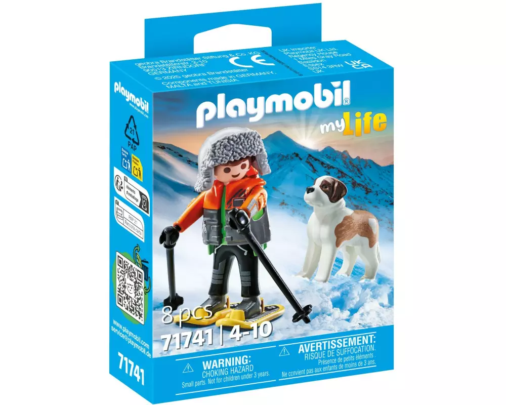 Playmobil My Life Wanderer mit Bernhardiner 71741