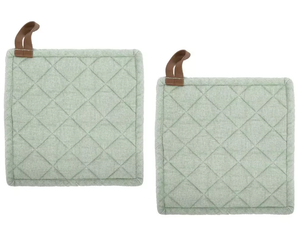 Tiseco Topflappen Myrna 2er Set Grün