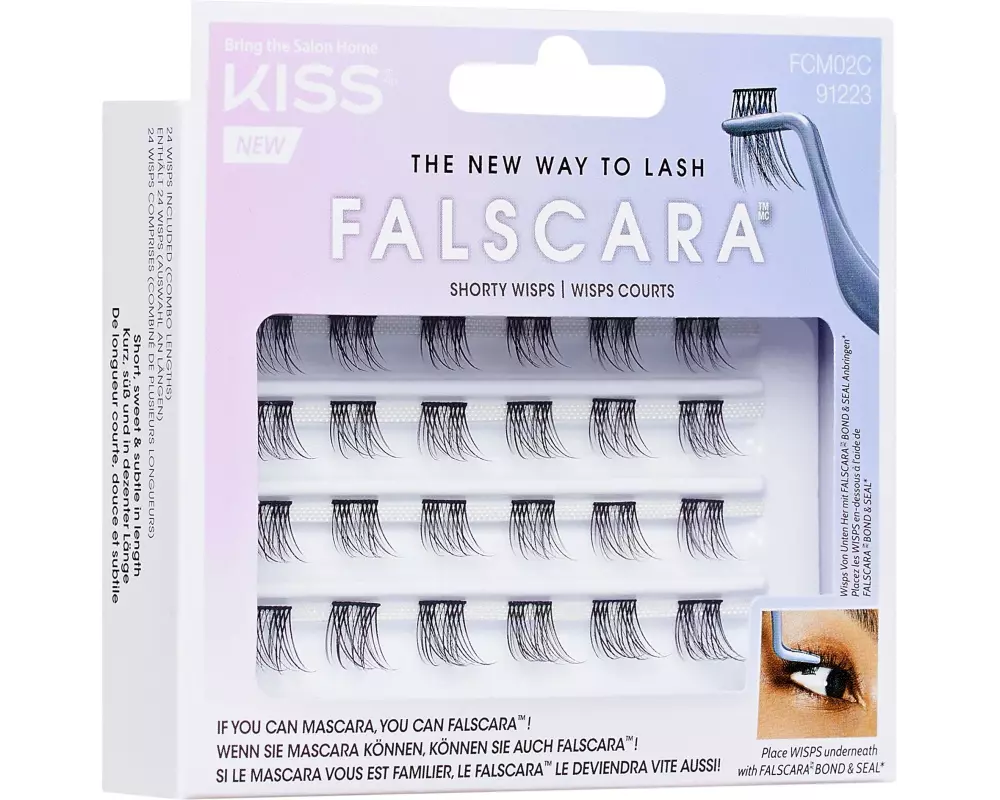 Kiss Falscara Wisps Schwarz
