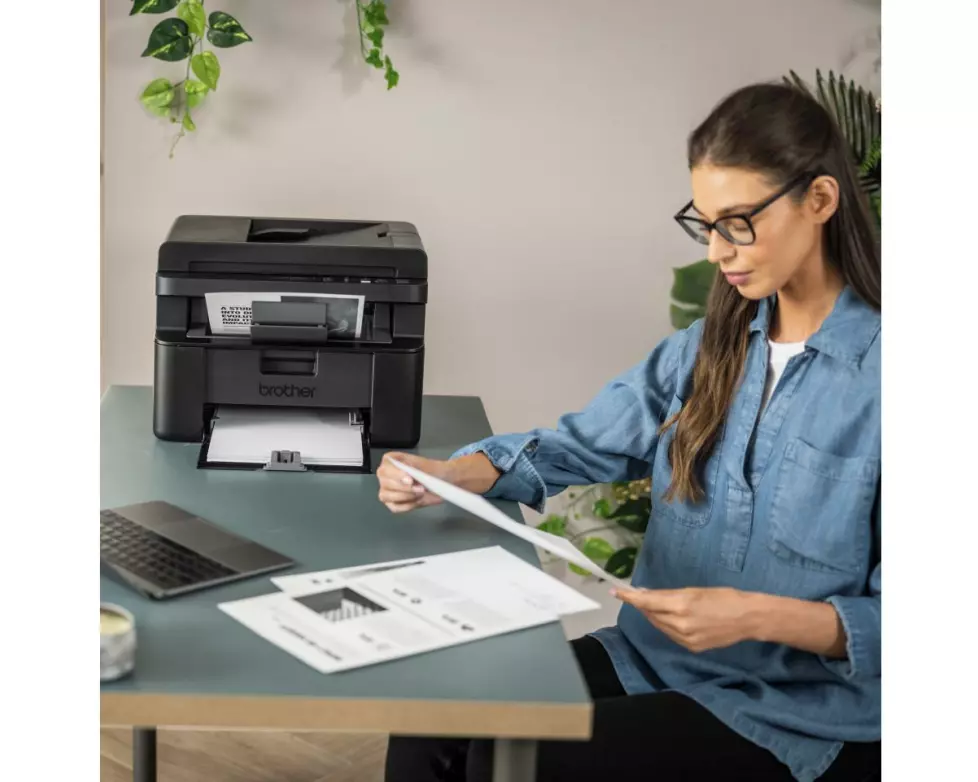 Brother Multifunktionsdrucker DCP-L1660W Laser A4 2400x600 WLAN