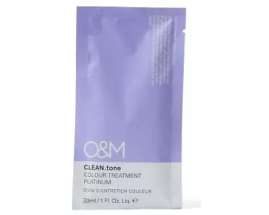 O & M CLEAN.tone Cool Blonde Colour Treatment Sachet 30 ml