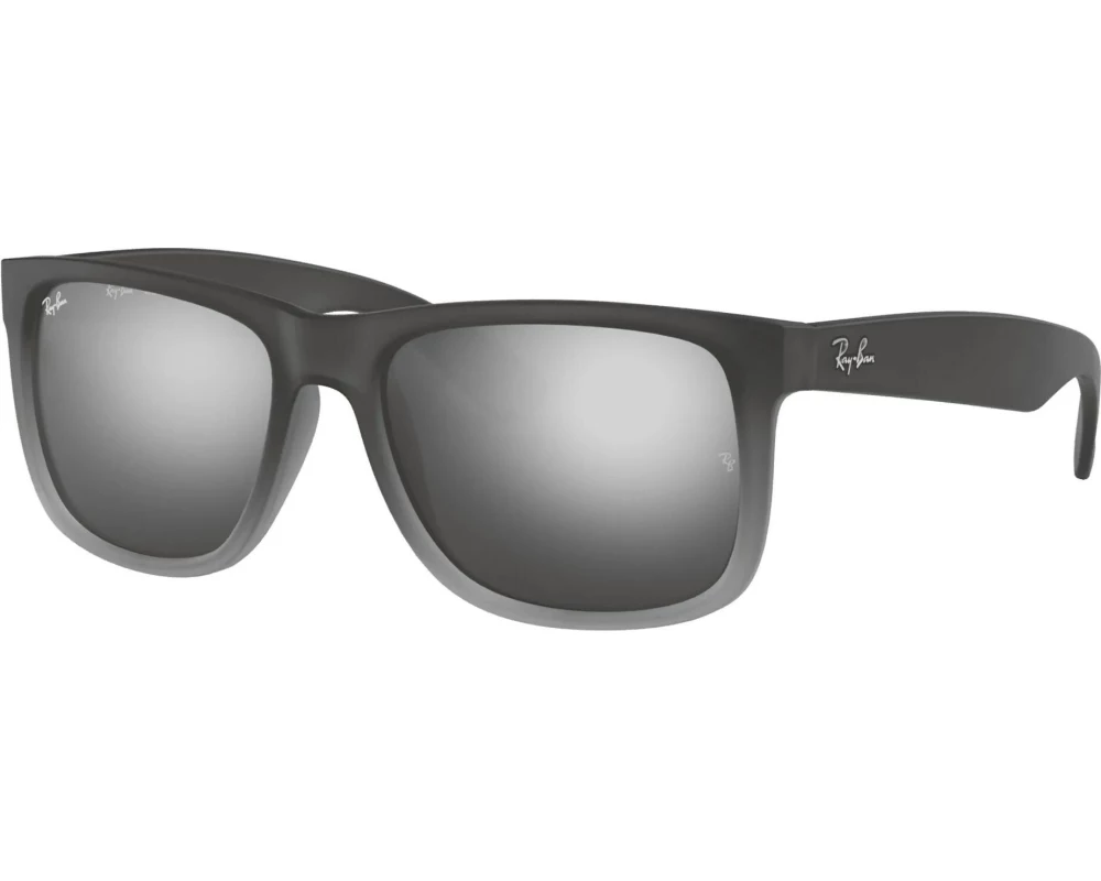 Ray-Ban Sonnenbrille Justin Rubber Grey