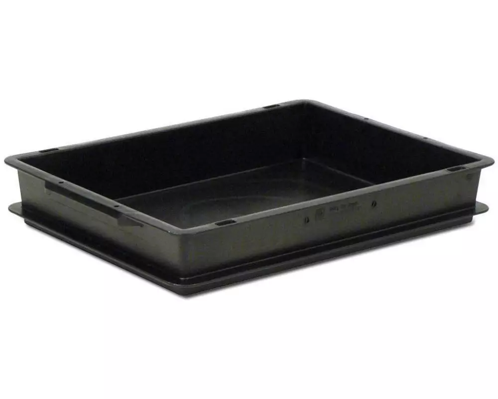 Utz Stapelbehälter RAKO ESD 400 x 300 x 66 Schwarz