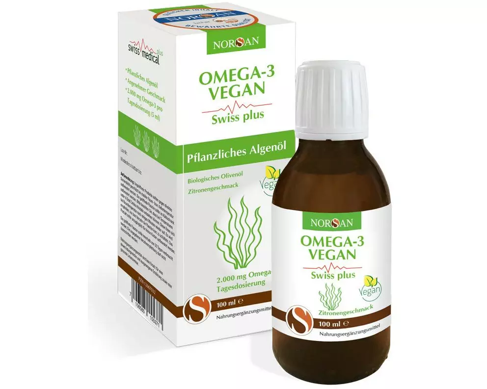 Norsan Omega-3 vegan Algenöl 100 ml