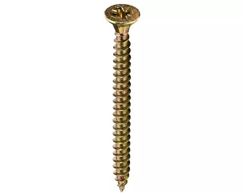 STRUCT Spanplattenschrauben Senkkopf 4.5 x 40 mm Stahl, 14 Stück