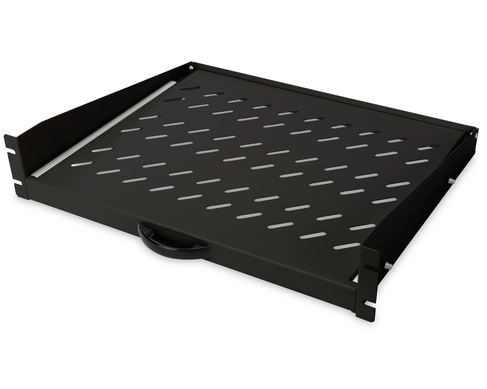 Digitus 2U Rack-mountable Rack Shelf for LAN Switch, Patch Panel