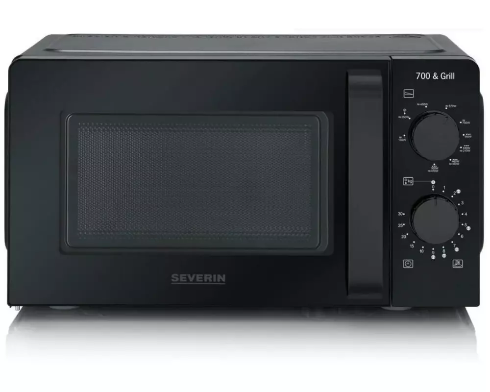 Severin Mikrowelle MW9189CH Schwarz