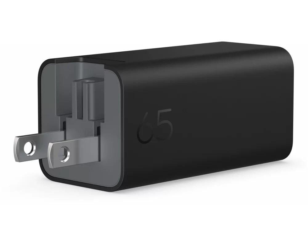 HP 65W, Gallium Nitride, Wall Charger, EURO SmartBuy