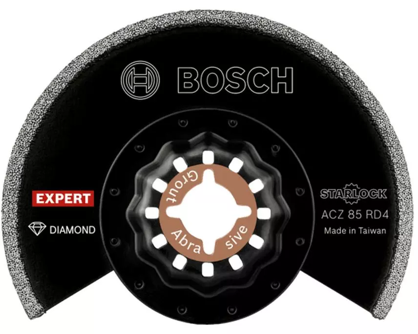Bosch Professional Sägeblatt EXPERT Grout Segment Blade ACZ 85 RD4, 85 mm