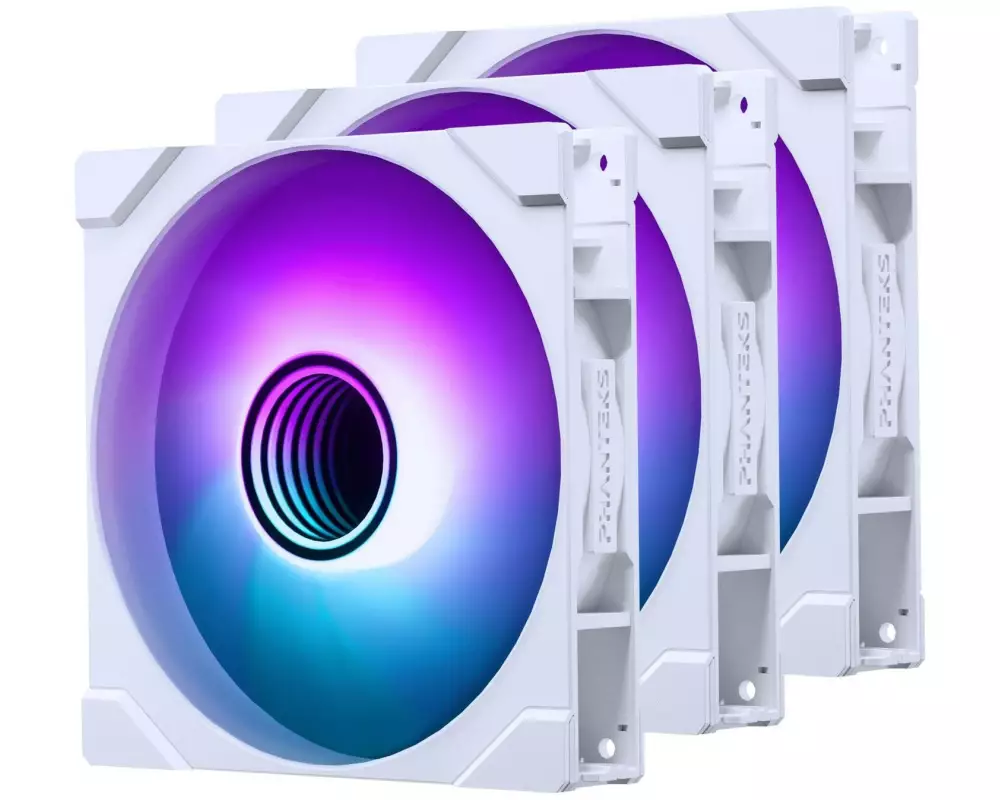 Phanteks PC-Lüfter M25 140 3er-Pack, weiss