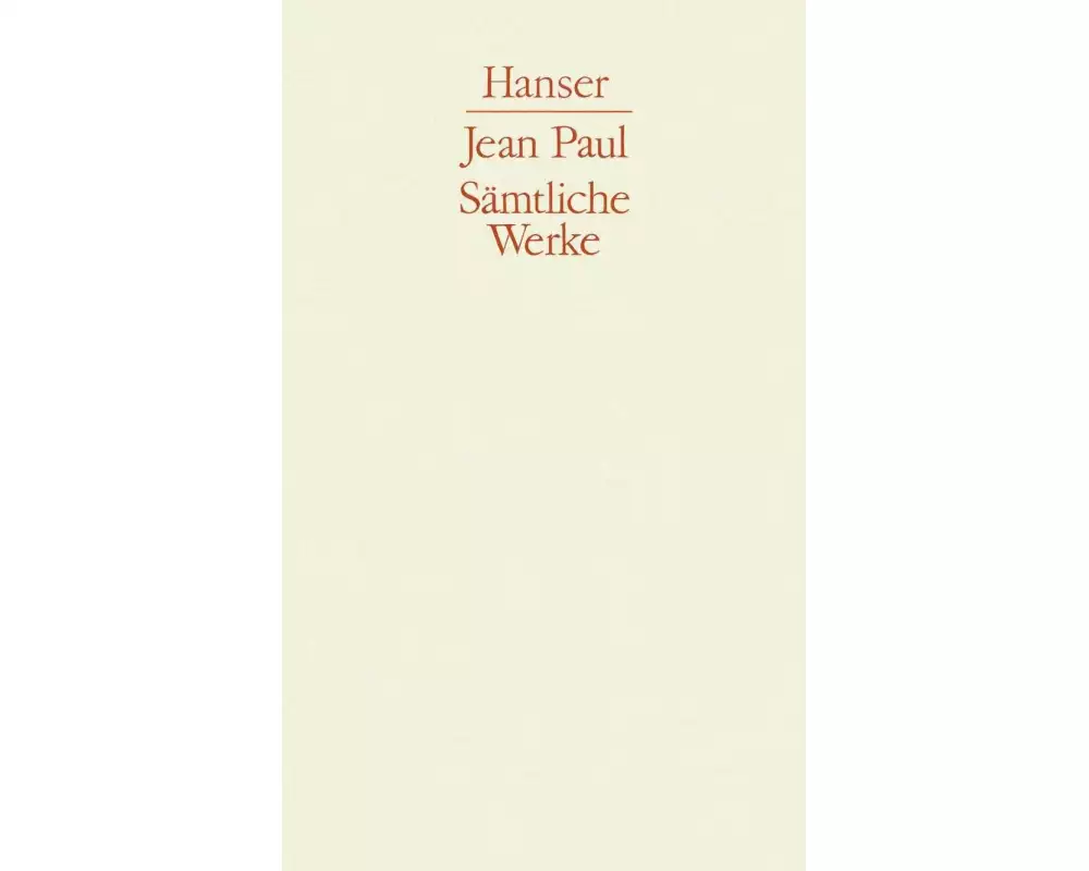 Sämtliche Werke