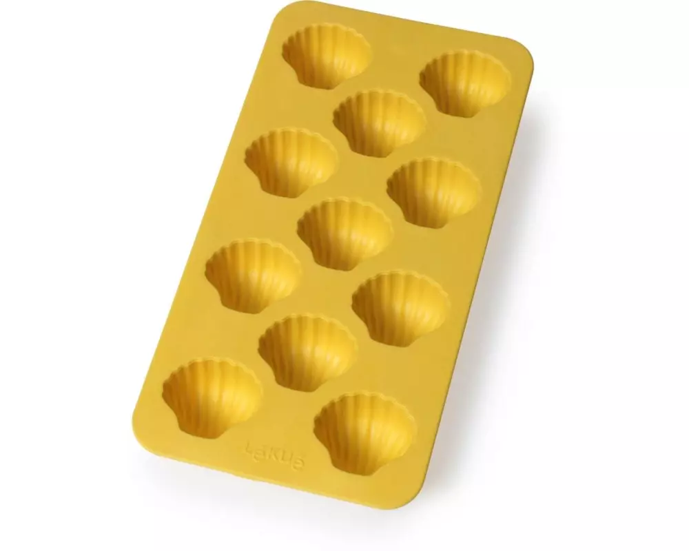 Lékué Eiswürfelform Muschel Gelb
